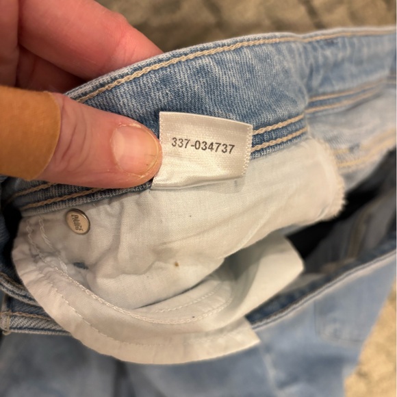 PAIGE Light Blue Straight Leg Jeans - Picture 8 of 10